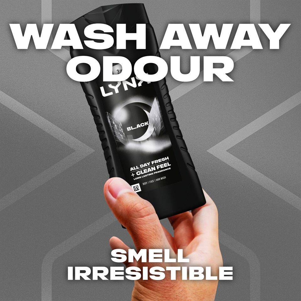 image 1 of Lynx Black XXL Body Wash Shower Gel 500ml