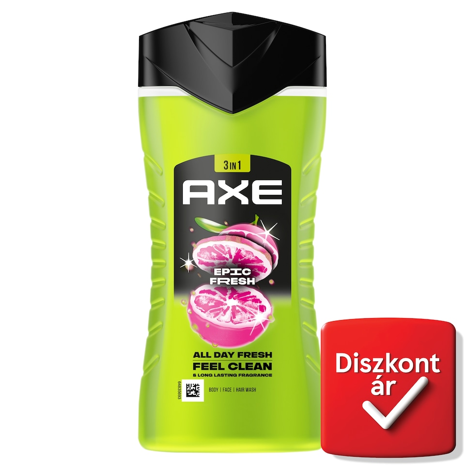 AXE Epic Fresh 3 in 1 Shower Gel for Body, Face and Hair 250 ml