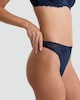 image 3 of F&F 3-Pack Lace Trim Thong in Multi