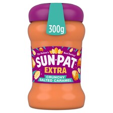 Sun Pat Extra Salted Caramel Crunchy Peanut Butter 300G