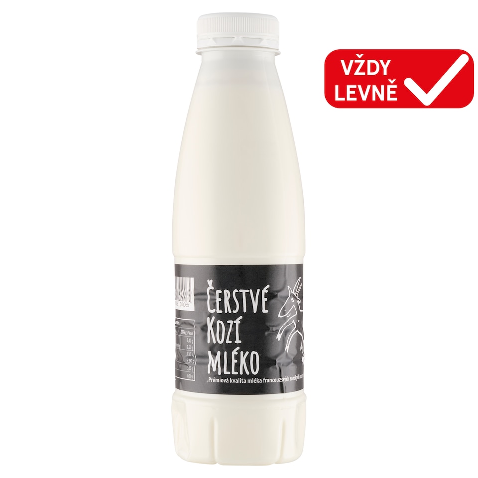 Bon Lait Kozí mléko čerstvé 500ml