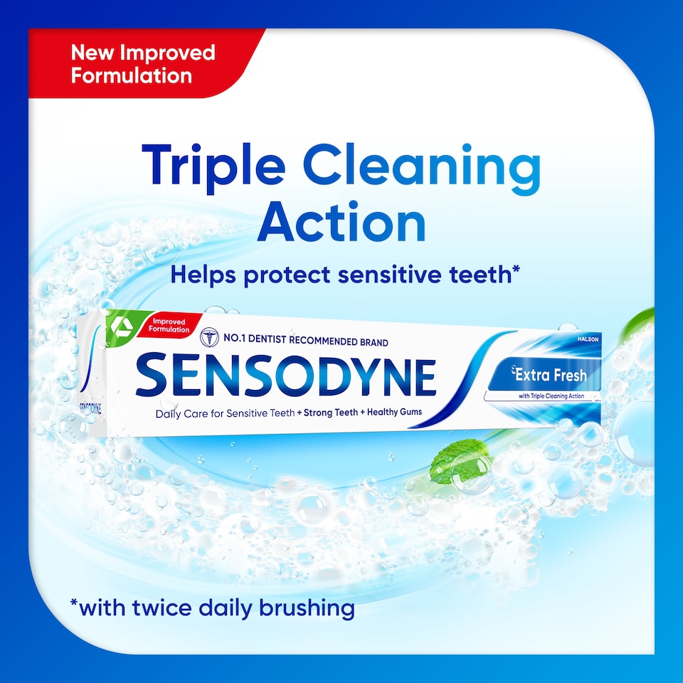 image 1 of Sensodyne Daily Care Sensitive Toothpaste - Extra Fresh 75ml