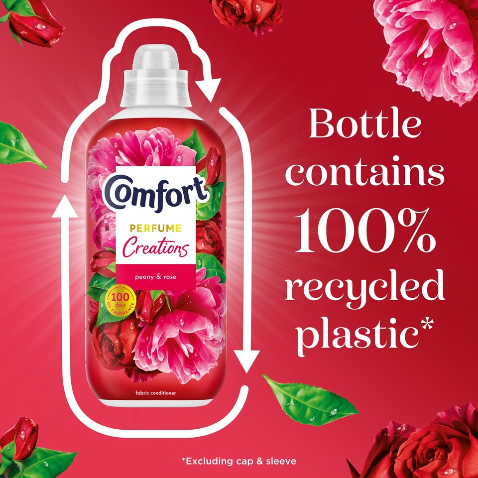 image 1 of Comfort Creations Peony & Rose Conditioner 48 Washes 1440Ml