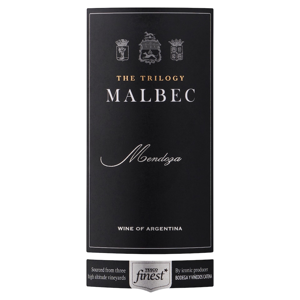 image 1 of Tesco Finest The Trilogy Malbec 75Cl