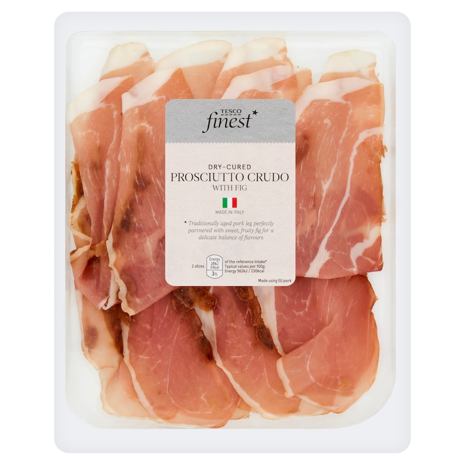 Tesco Finest Prosciutto Crudo with Figs 100g