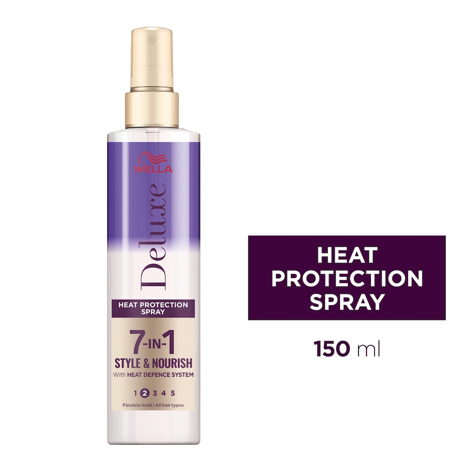 image 1 of WELLA DELUXE 7-IN-1 HEAT PROTECTION SPRAY 150ML