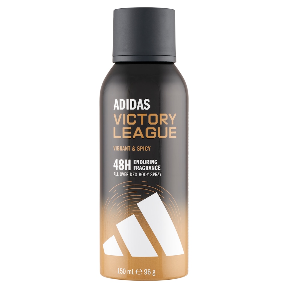 Adidas Victory League dezodor az egész testre vibráló & fűszeres illattal 150 ml