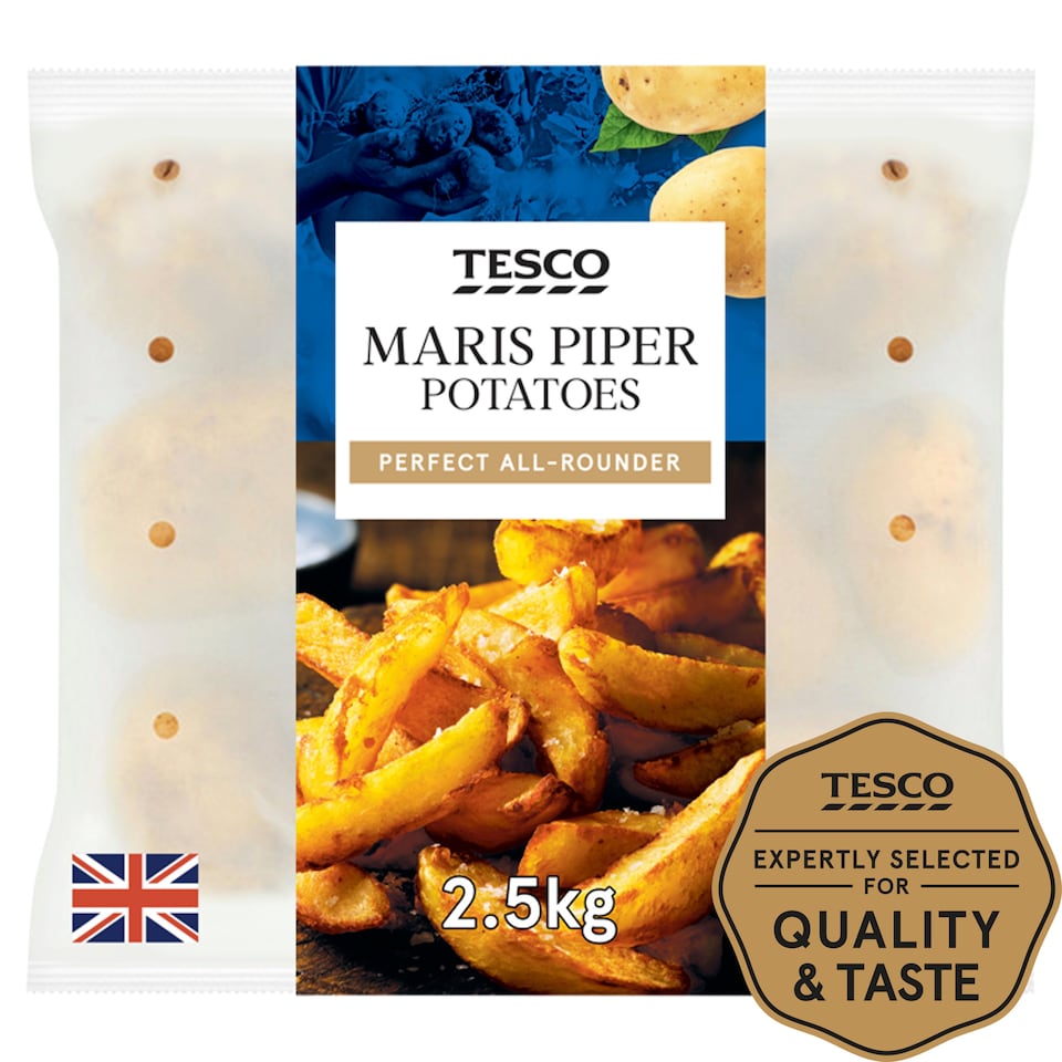 image 1 of Tesco Maris Piper Potatoes 2.5Kg