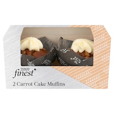 Tesco Finest Carrot Cake Muffins 2 Pack