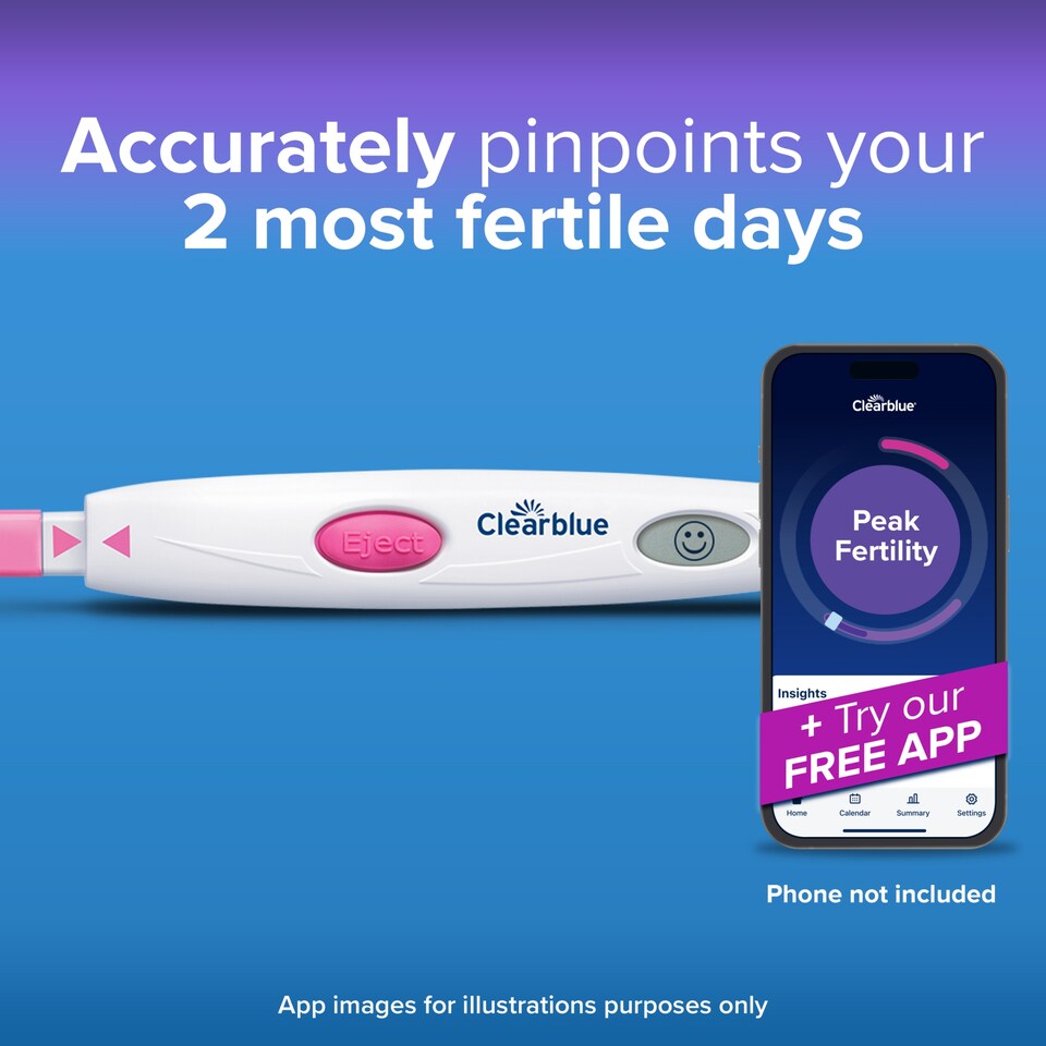 image 1 of Clearblue Digital Ovulation Test 20 Pack