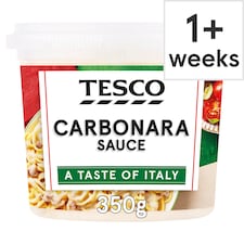 Tesco Carbonara Sauce 350G