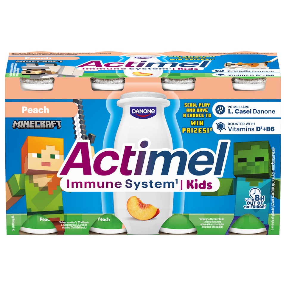 Actimel Kids Peach 8x100g