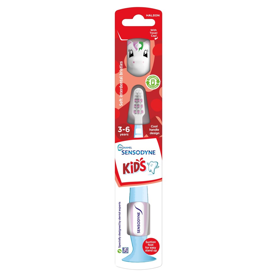obrázok 1 z Sensodyne Pronamel Kids zubná kefka pre deti vo veku 3-6 rokov