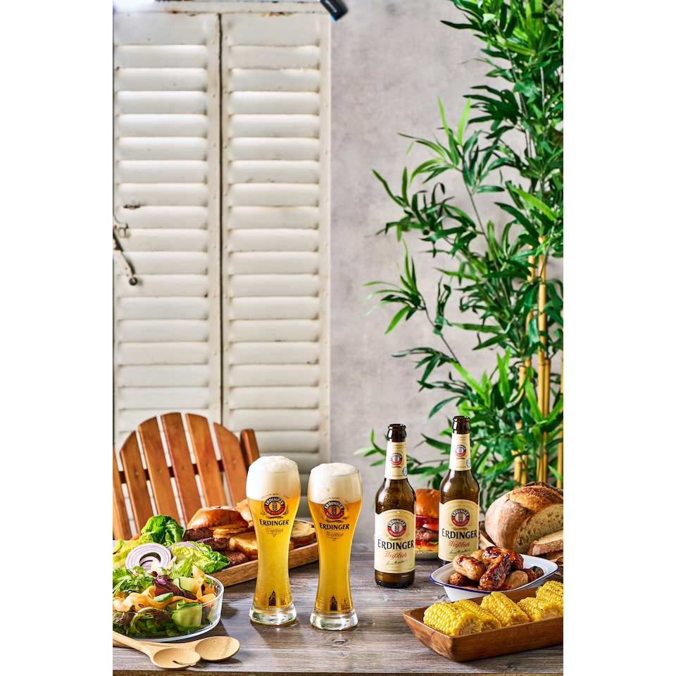 image 1 of Erdinger Weissbier Wheat Beer Bottle 4x330ml