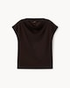image 5 of F&F Cowl Neck T-Shirt in Brown