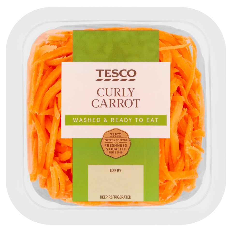 image 1 of Tesco Curly Carrot 250G
