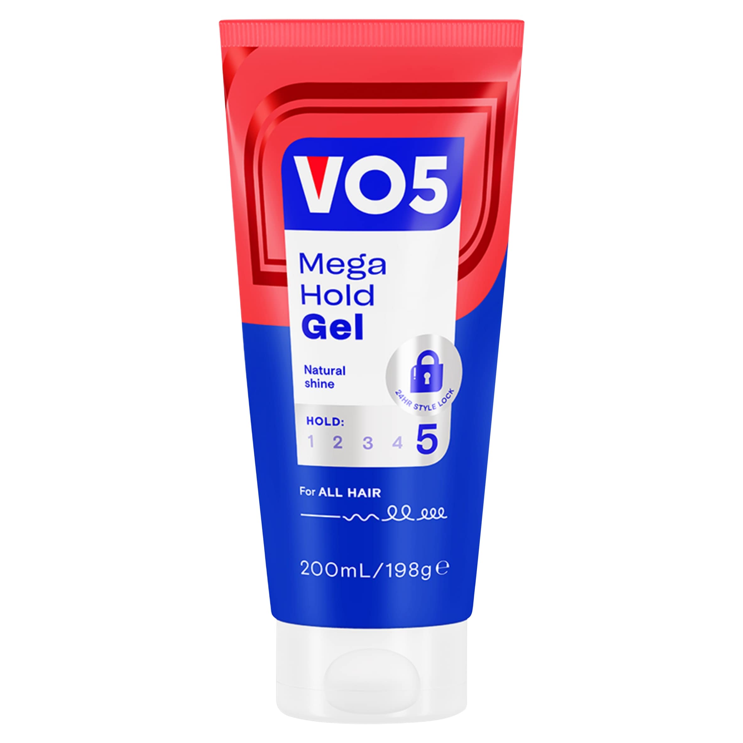 Vo5 Mega Hold Styling Hair Gel 200Ml