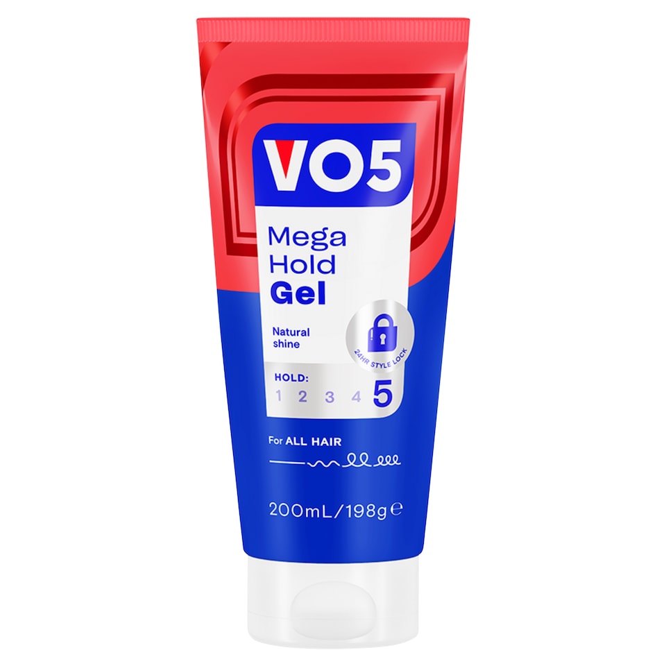 image 1 of Vo5 Mega Hold Styling Hair Gel 200Ml