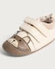 image 3 of F&F Baby Bear Face Pram Shoes in White