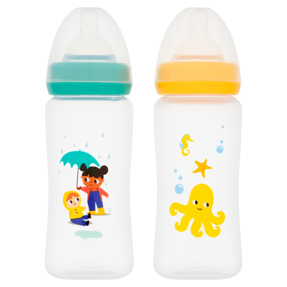 image 1 of Fred & Flo Wide Neck Bottle 2 X 250Ml
