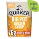 image 1 of QUAKER OSS BIG BIG POT GOLDEN SYRUP 75.9G