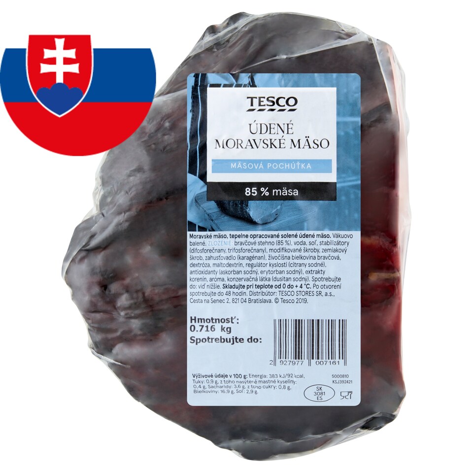 Tesco Smoked Moravian Meat