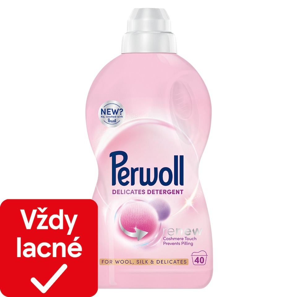 obrázok 1 z Perwoll prací gél Wool 40 praní, 2000 ml