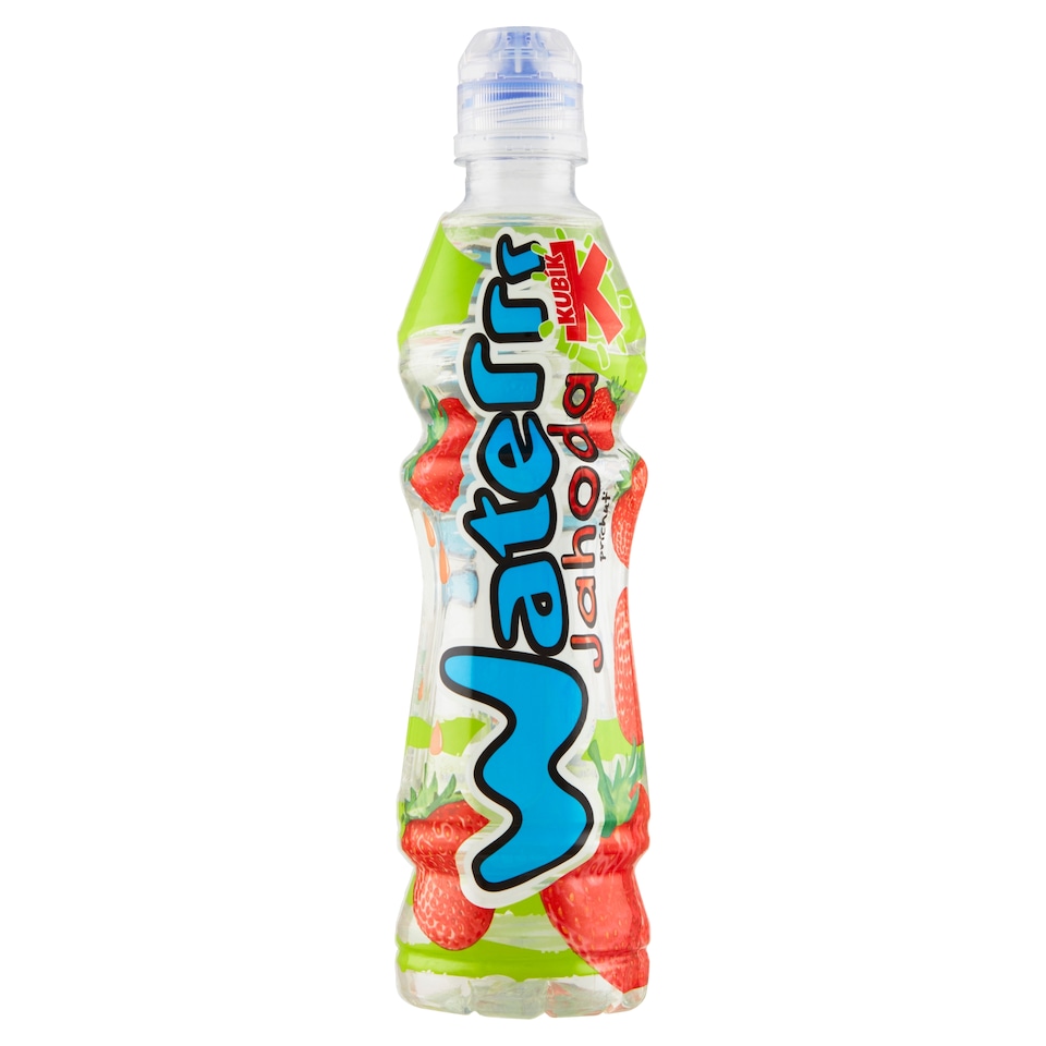 Kubík Waterrr Príchuť jahoda 500 ml