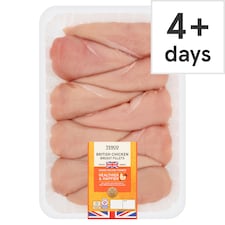 Tesco British Chicken Breast Fillets 2kg 
