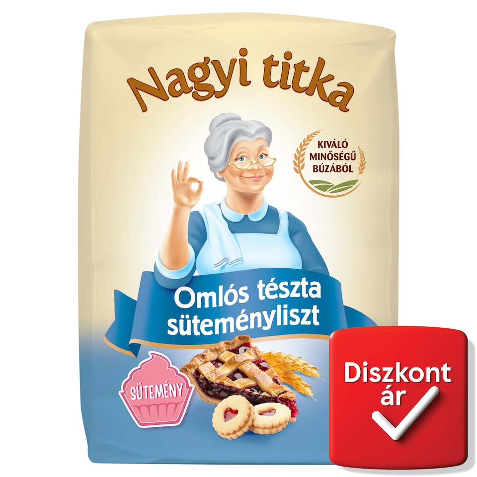 Nagyi titka omlós tészta süteményliszt 1 kg