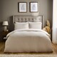image 3 of Silentnight Love Sleep Neutral Grid Duvet Set Double