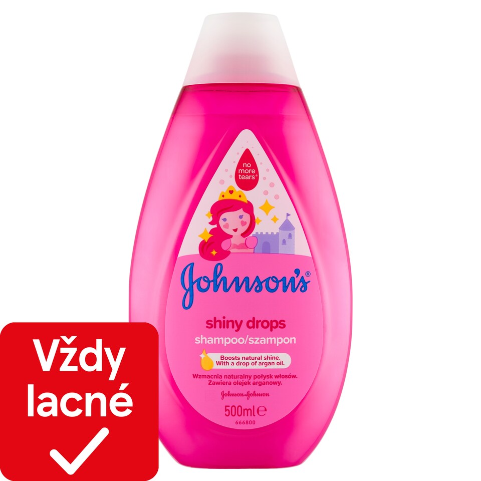 obrázok 1 z Johnson's Shiny Drops šampón 500 ml
