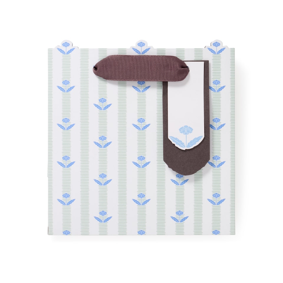image 1 of Paperchase AW26 Woodland Stripe Small Gift Bag