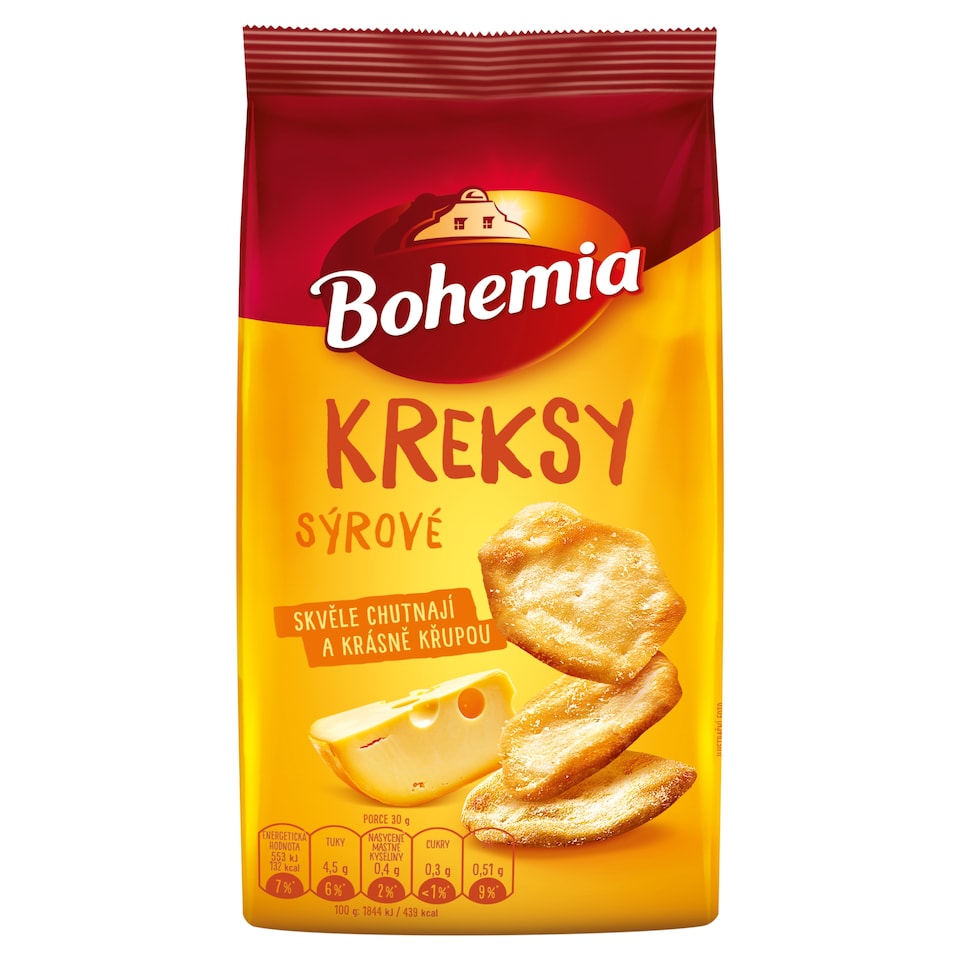 Bohemia Kreksy sýrové 90g