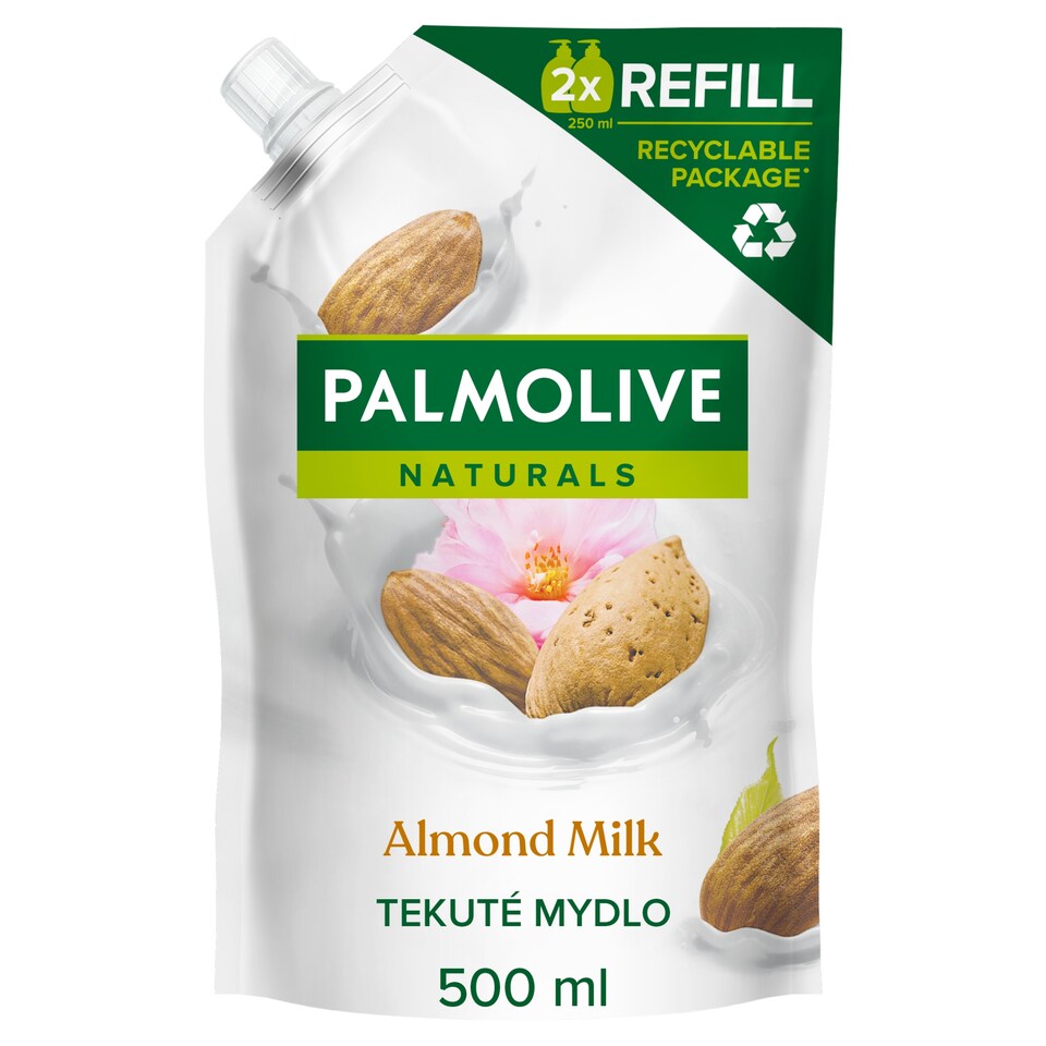 obrázok 1 z Palmolive Naturals Almond Milk tekuté mydlo náhradná náplň 500 ml