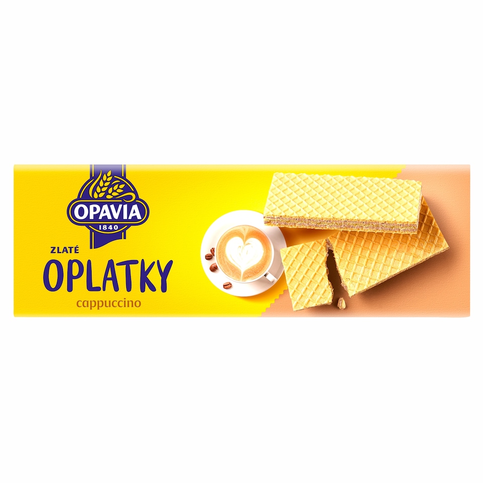 Opavia Oplátky Zlaté cappuccino 146 g