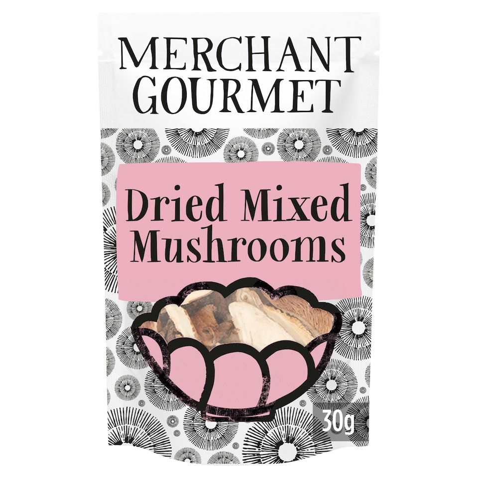 image 1 of Merchant Gourmet Dried Mixed Mushrooms 30g