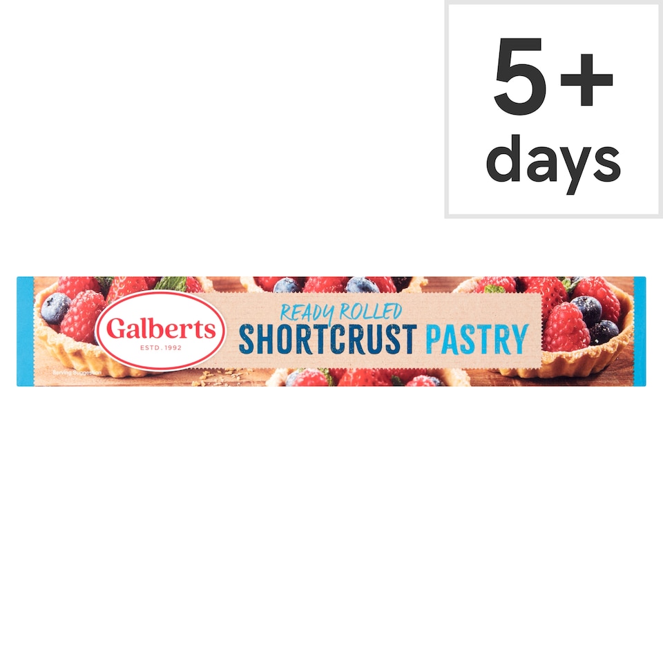 Galberts Ready Rolled Shortcrust Pastry 320G