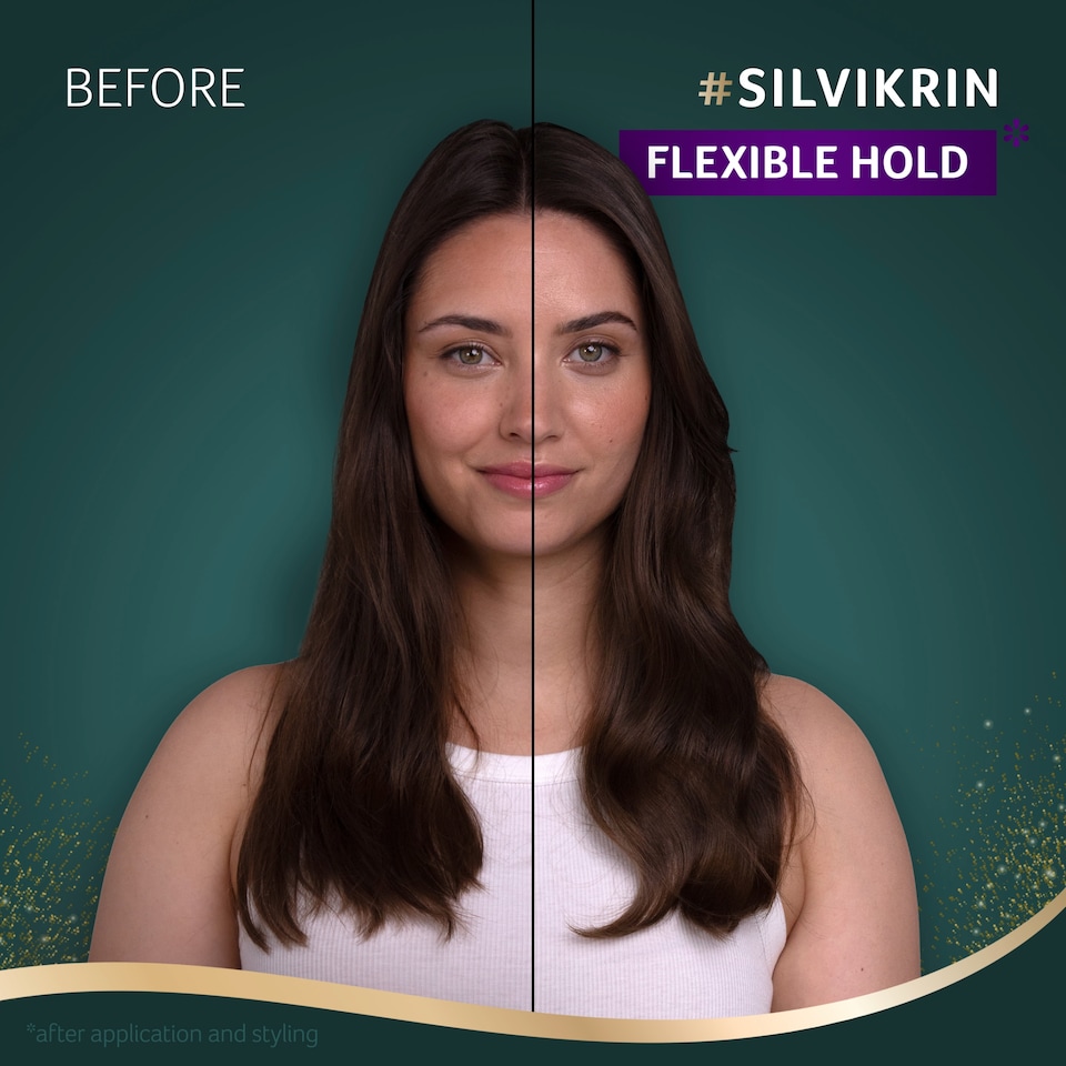 image 1 of Silvikrin Flexible Hold Hair Spray 400Ml