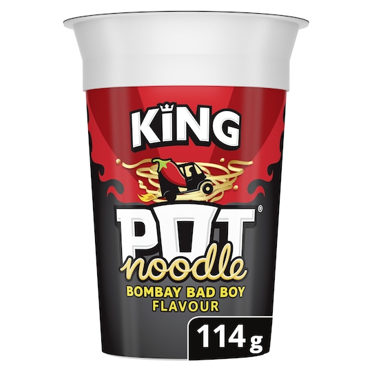Pot Noodle King Bombay Bad Boy 114G Tesco Groceries pot-noodle-king-bombay-bad-boy-114g-tesco-groceries