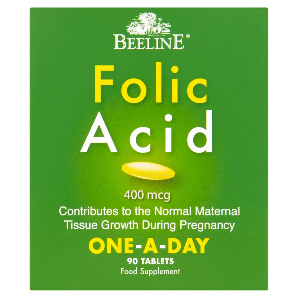 Beeline Folic Acid 90 Tablets