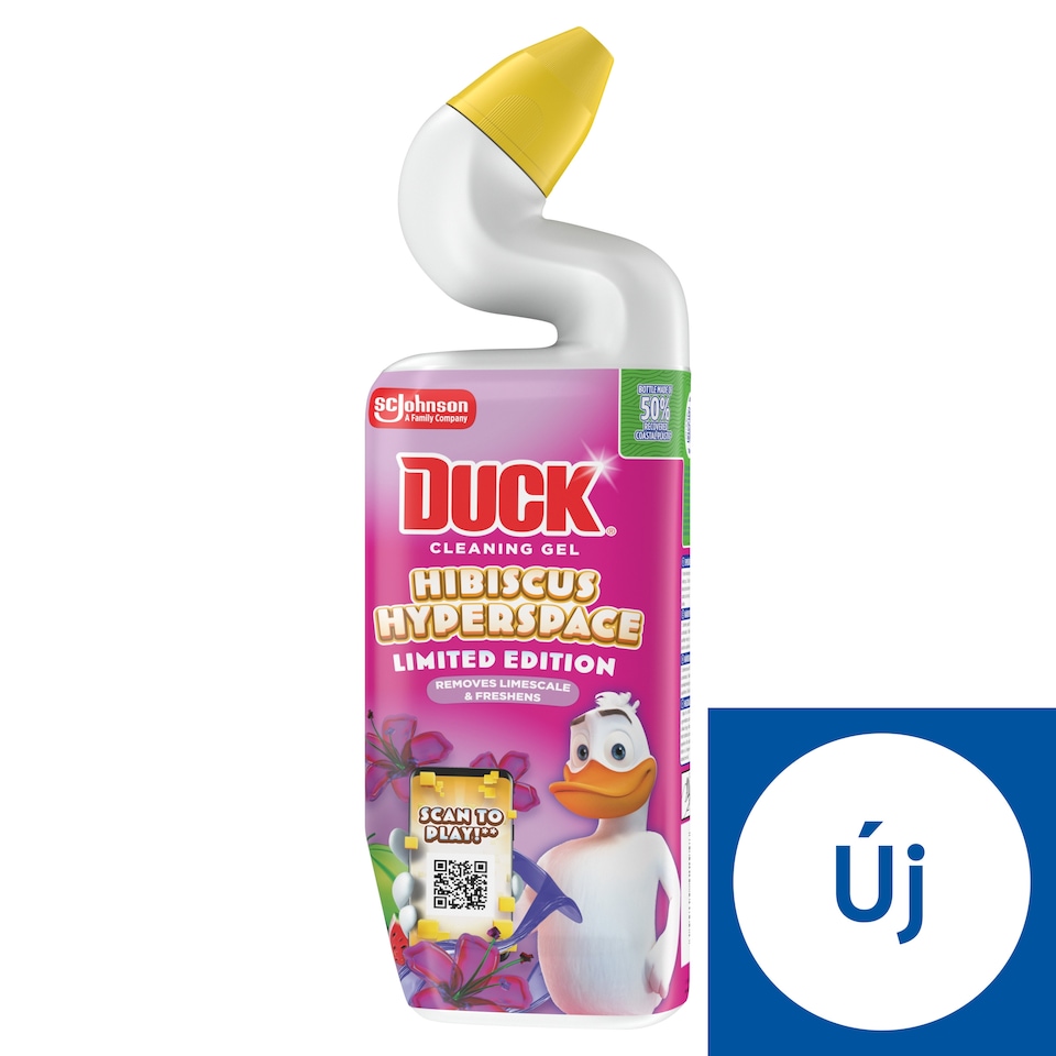 Duck Hibiscus Hyperspace WC-tisztító folyadék 750 ml