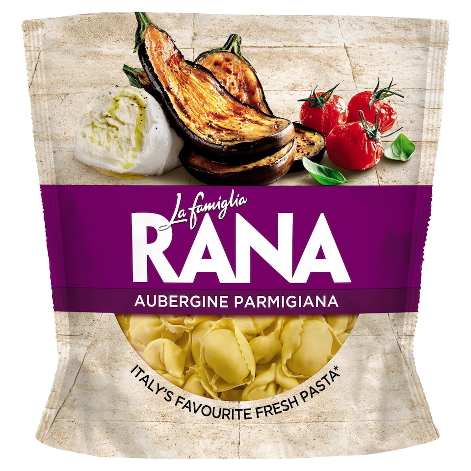 La Famiglia Rana Aubergine Parmigiana Fresh Tortelloni 250g