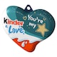 image 4 of Kinder Love Filled Soft Milk Chocolate with Milk Filling 37 g