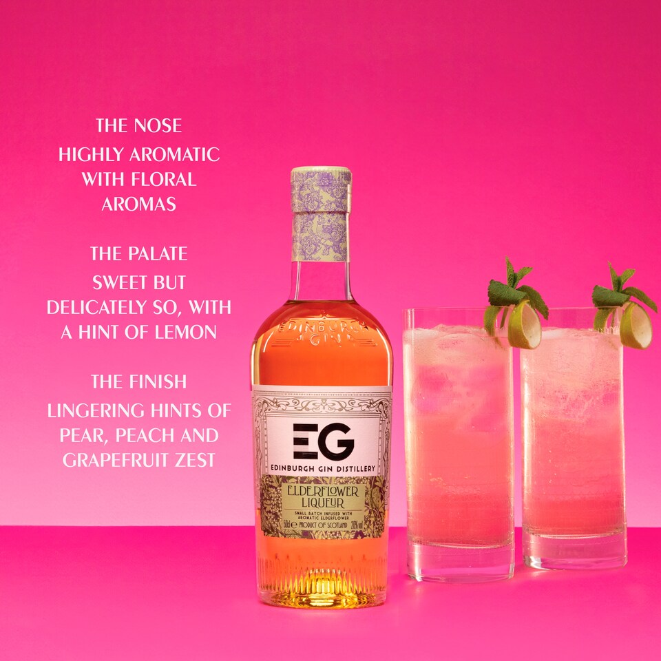 image 1 of Edinburgh Gin Elderflower Liqueur 50Cl