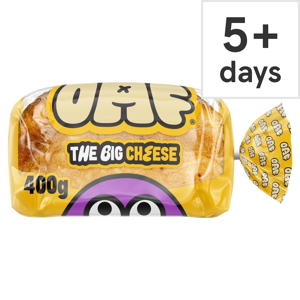 Juvela OAF Stupidly Tasty Gluten Free The Big Cheese Bread 400g
