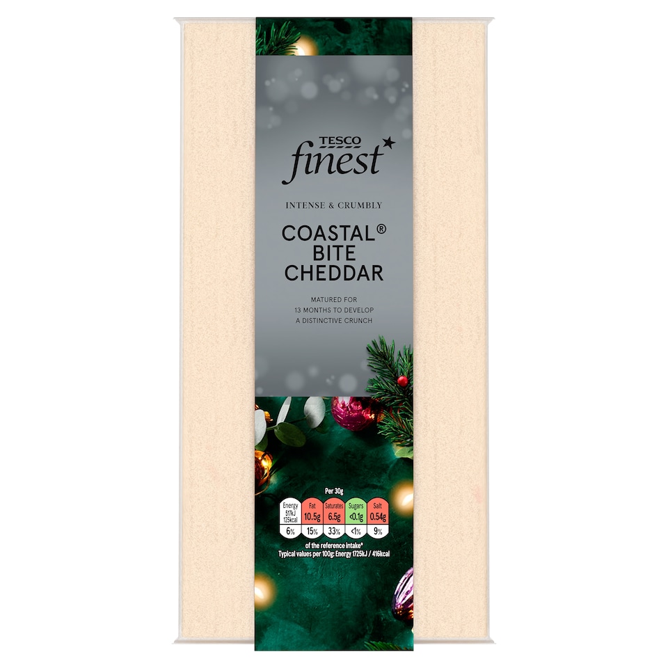 Tesco Finest Coastal Bite Cheddar 500G