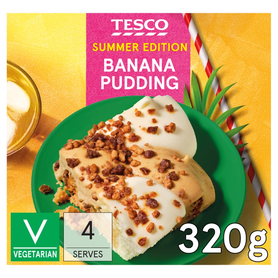 Tesco Banana Pudding 320g