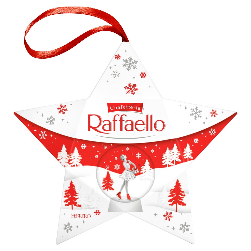 Raffaello Crispy Wafer Decorated with Grated Coconut with a Whole Almond Inside 4 pcs 40g