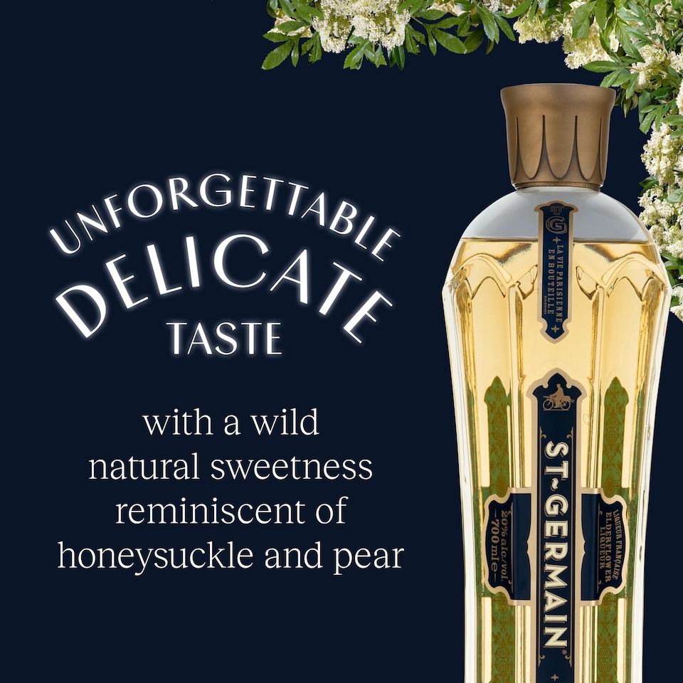 image 1 of ST GERMAIN ELDERFLOWER LIQUEUR 50CL